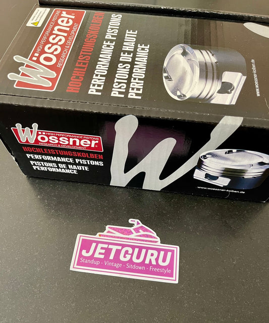 Wossner Forged Piston Kit for Kawasaki X2 650SX SC and TS - 1mm Over