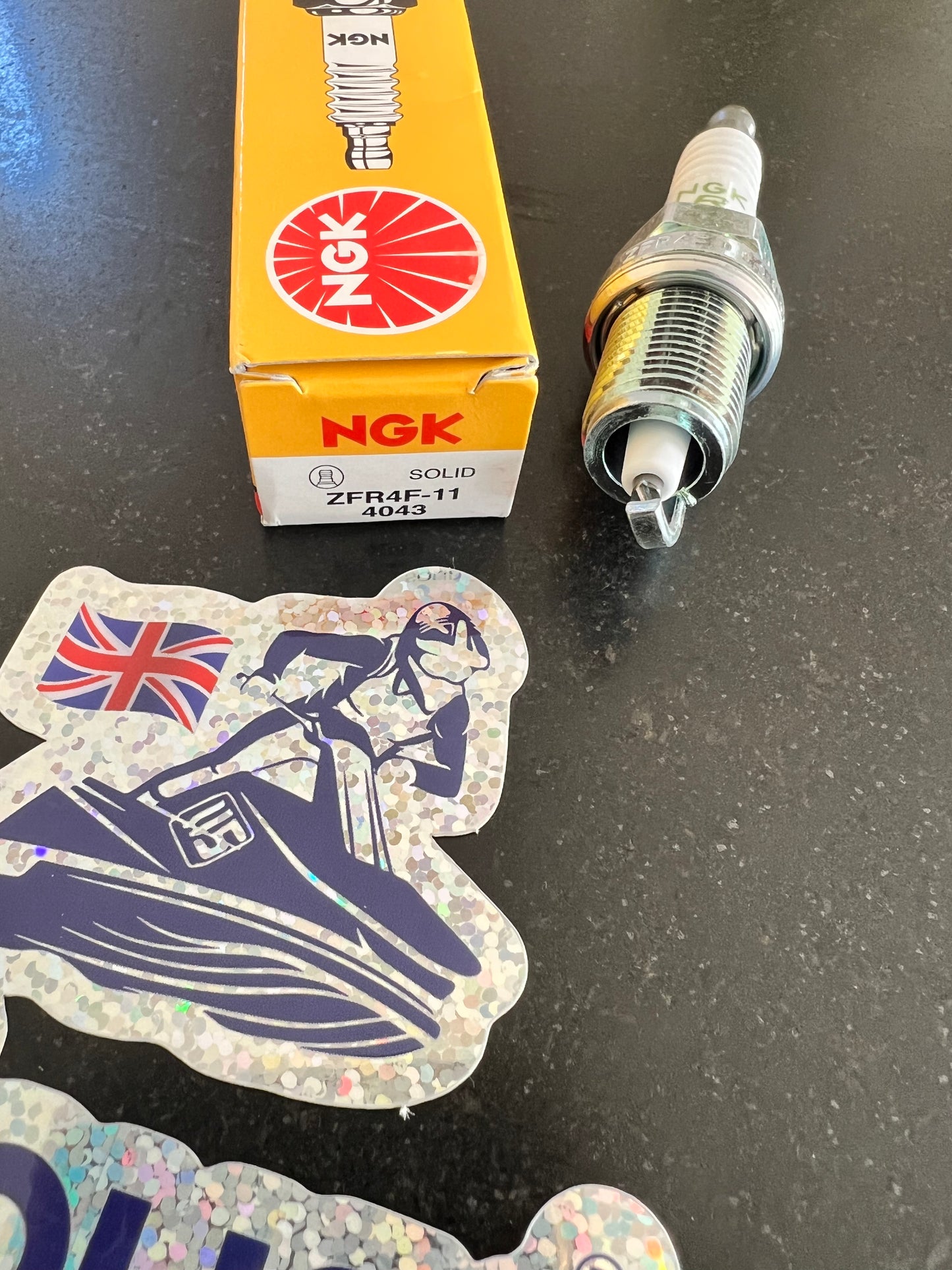NGK R Spark Plug for Jet Ski Seadoo 951 Direct Injection DI Sea-doo solid tip 4043