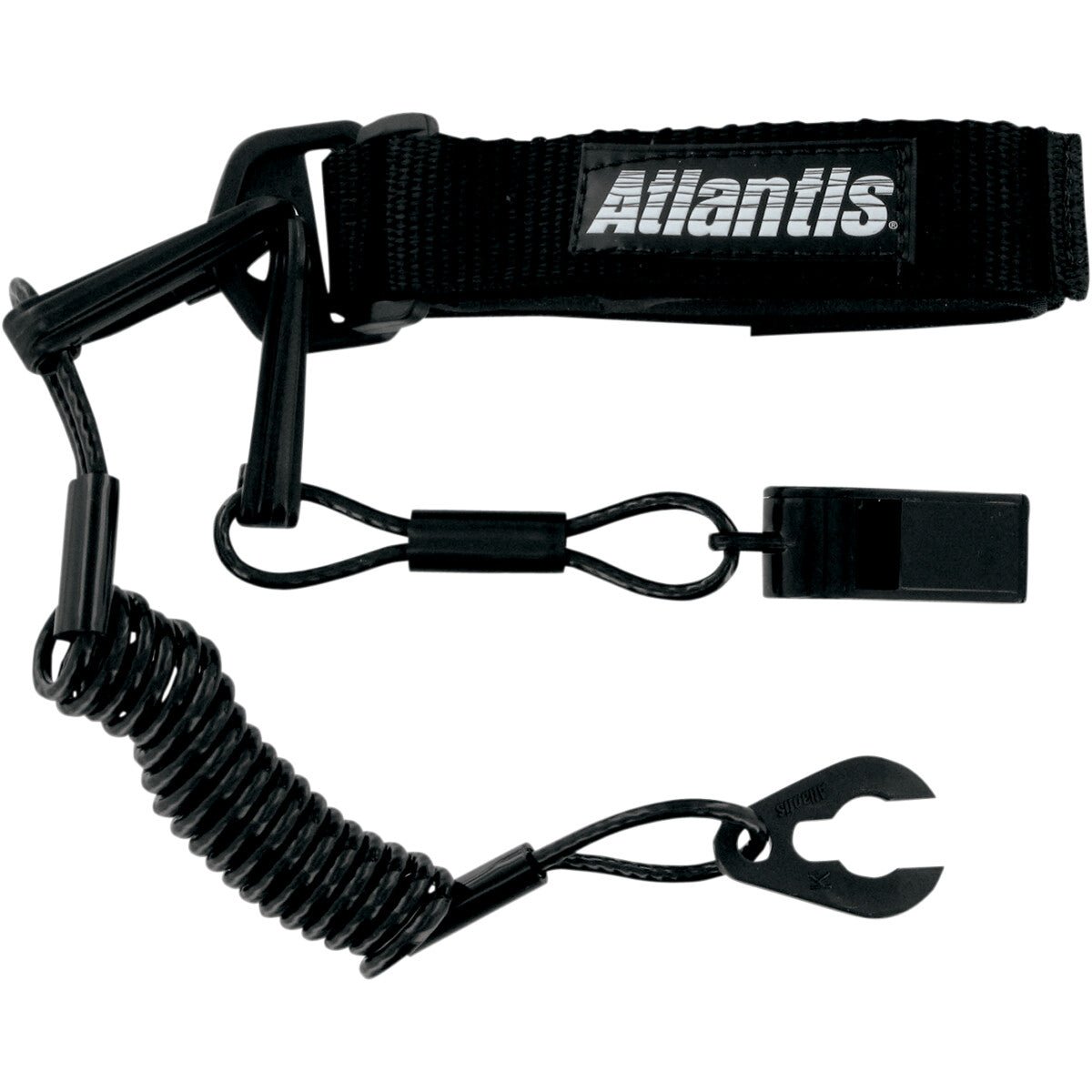 Atlantis Pro Float Race Lanyard with removable whistle and armband (Black or Red) - Performance Jet Ski (PJS) UK