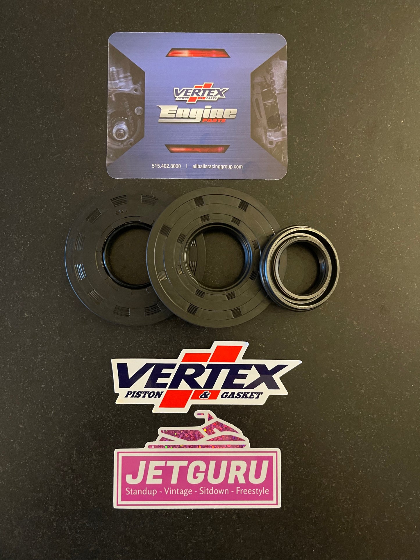 Vertex Crank Seals for Yamaha Jet Skis Superjet Wave Blaster Runner Raider FX-1