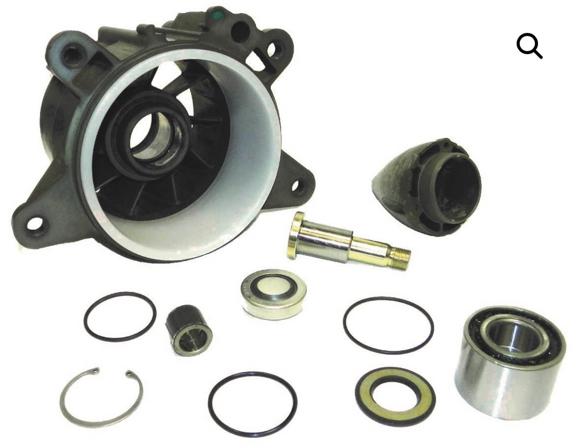 Seadoo complete jet pump housing with ring, seals, shaft and bearings - Performance Jet Ski (PJS) UK